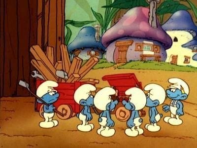 Still from The Smurfbox Derby
