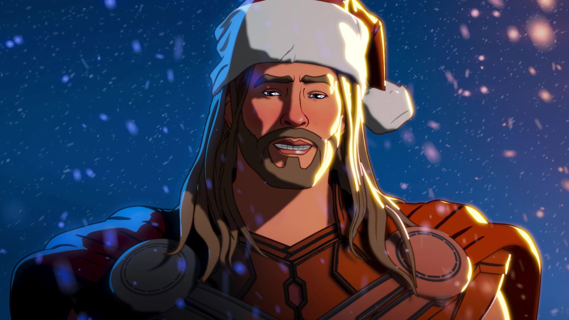 Still from What If... Happy Hogan Saved Christmas?