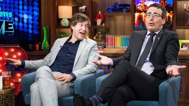 Still from John Oliver & Mark Duplass