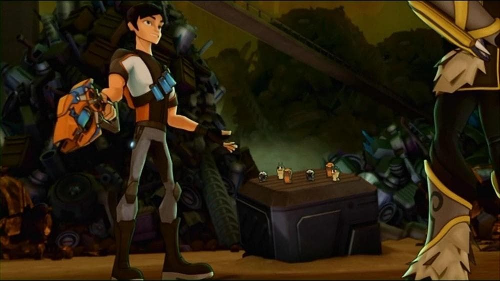Still from Slug Fu Showdown