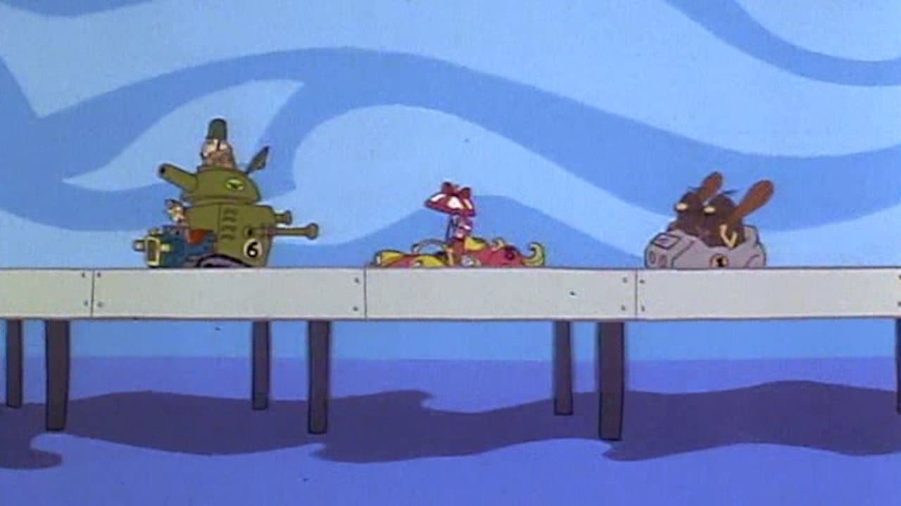Still from Overseas Hi-Way Race