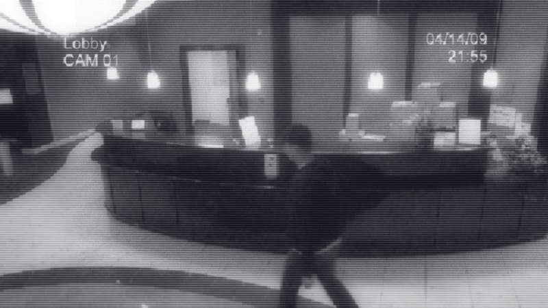 Still from The Man in the Black Hat