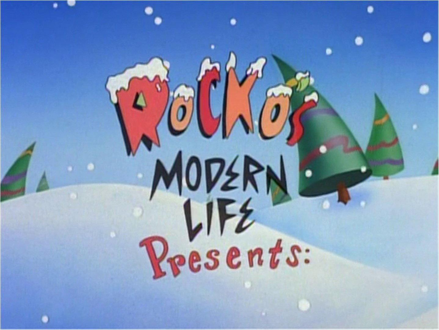 Still from Rocko's Modern Christmas