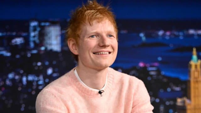 Still from Ed Sheeran, Ncuti Gatwa, Penn & Teller