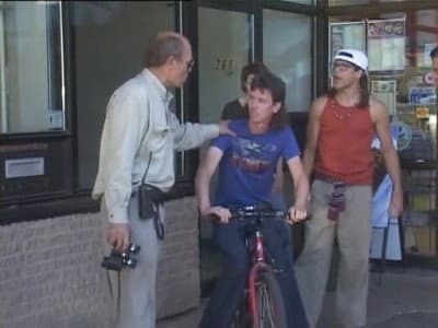 Still from Never Trust a Man with No Shirt On