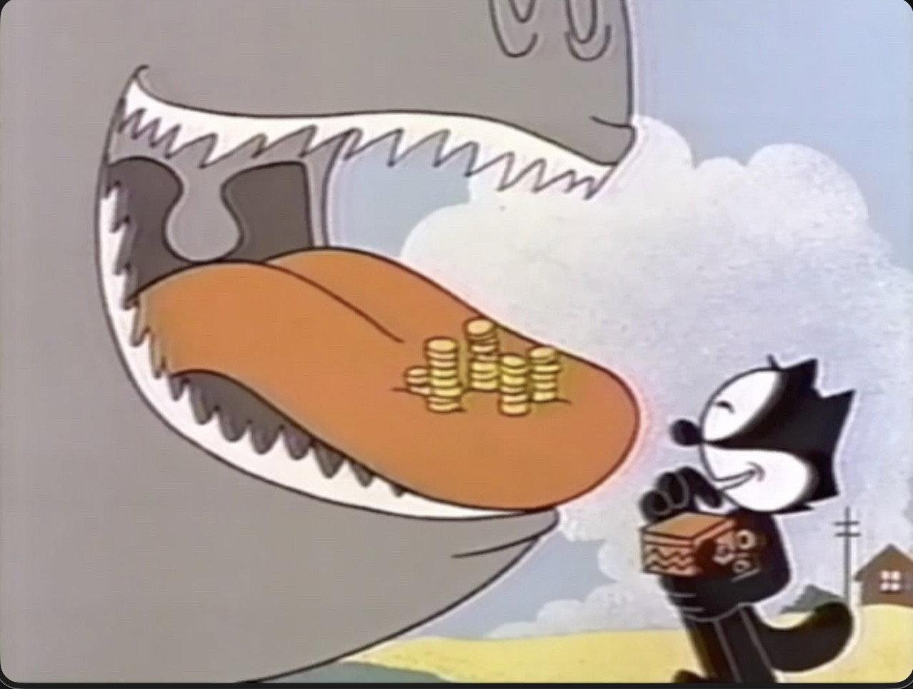 Still from The Golden Whale Baby-Sitter