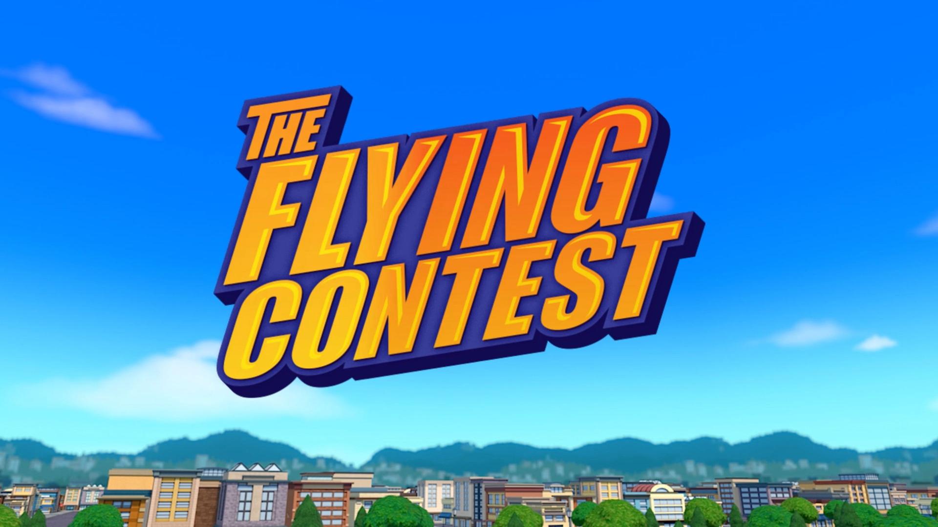 Still from The Flying Contest