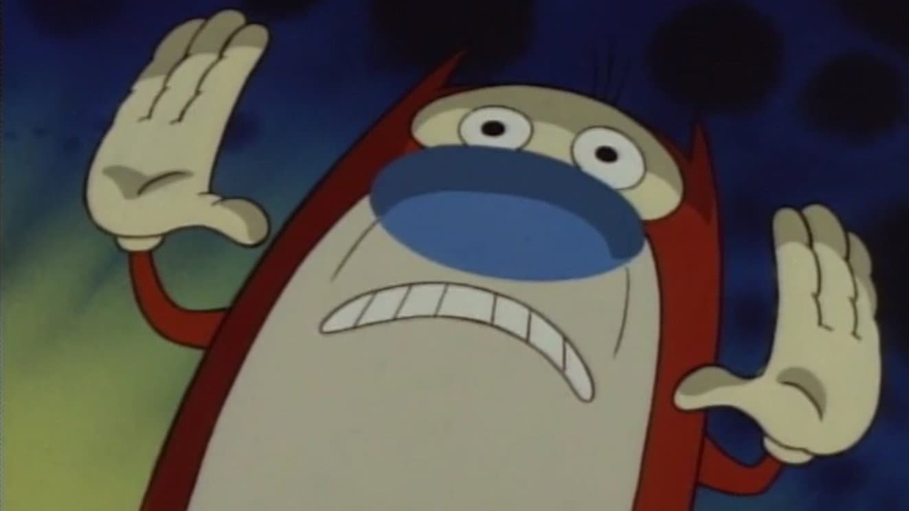 Still from Superstitious Stimpy