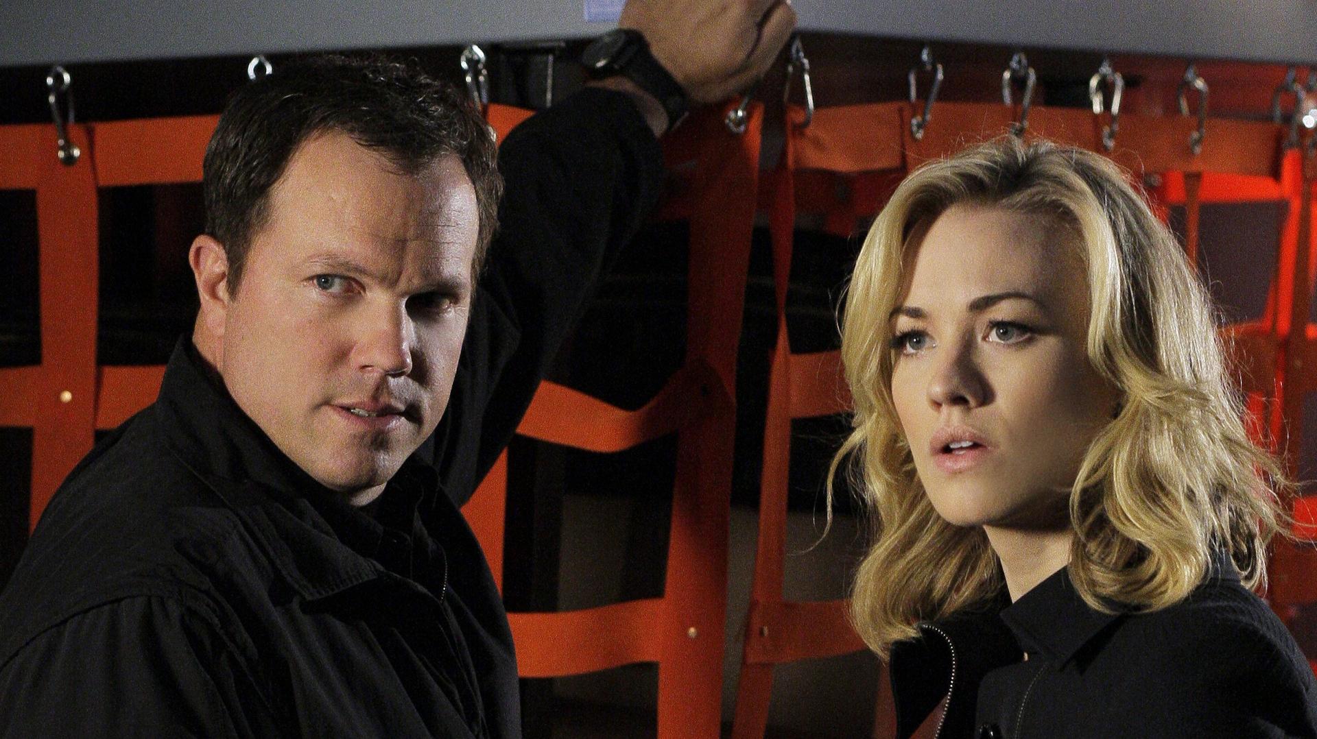 Still from Chuck Versus the Bullet Train