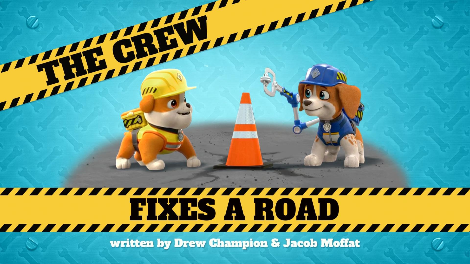 Still from The Crew Fixes a Road