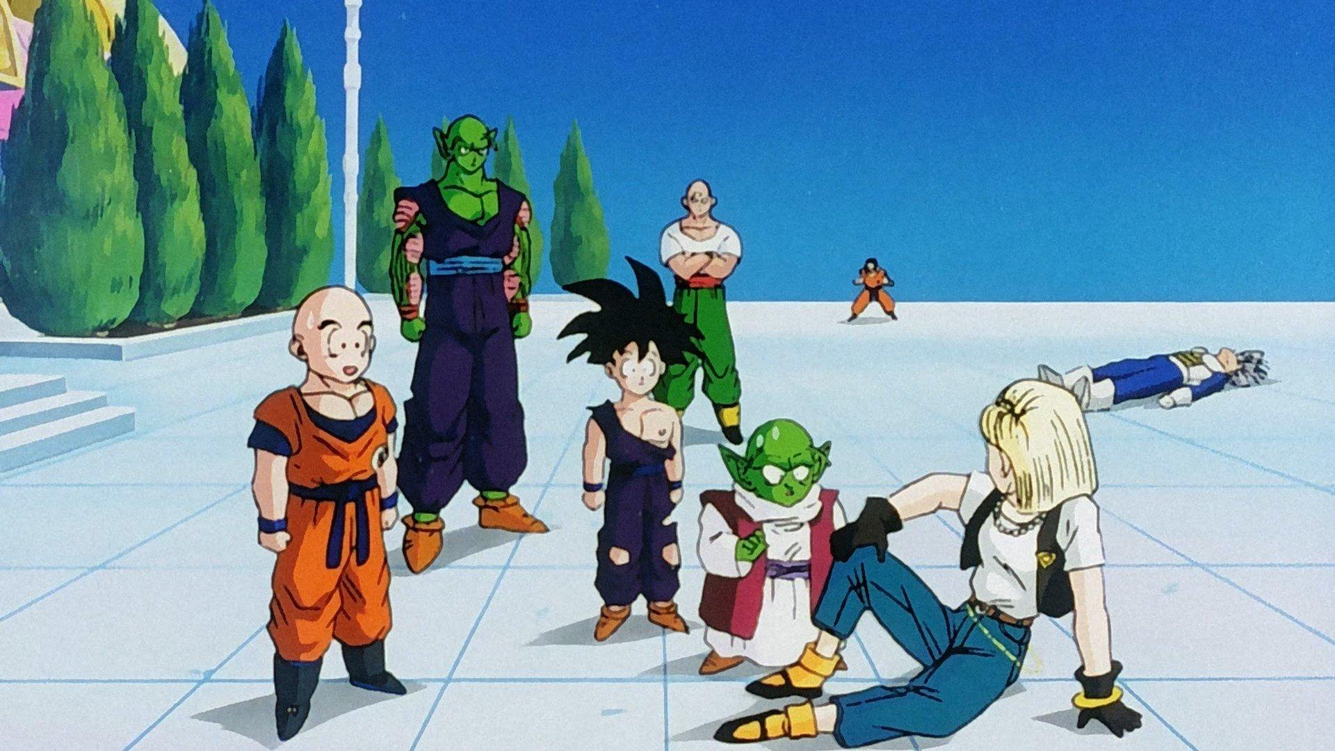 Still from Goku's Decision