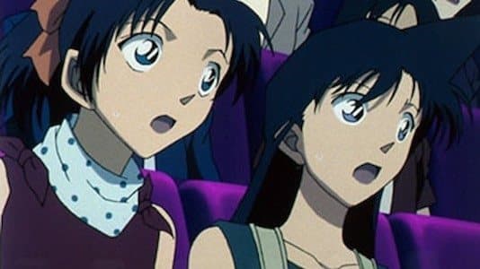 Still from Conan and Heiji's Reasoning Magic: The Trick