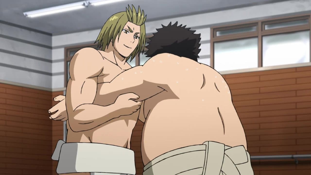 Still from The Refreshing Sumo Wrestler, Sada Mizuki