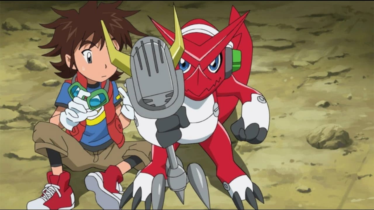 Still from He Is Shoutmon, Hear Him Roar!