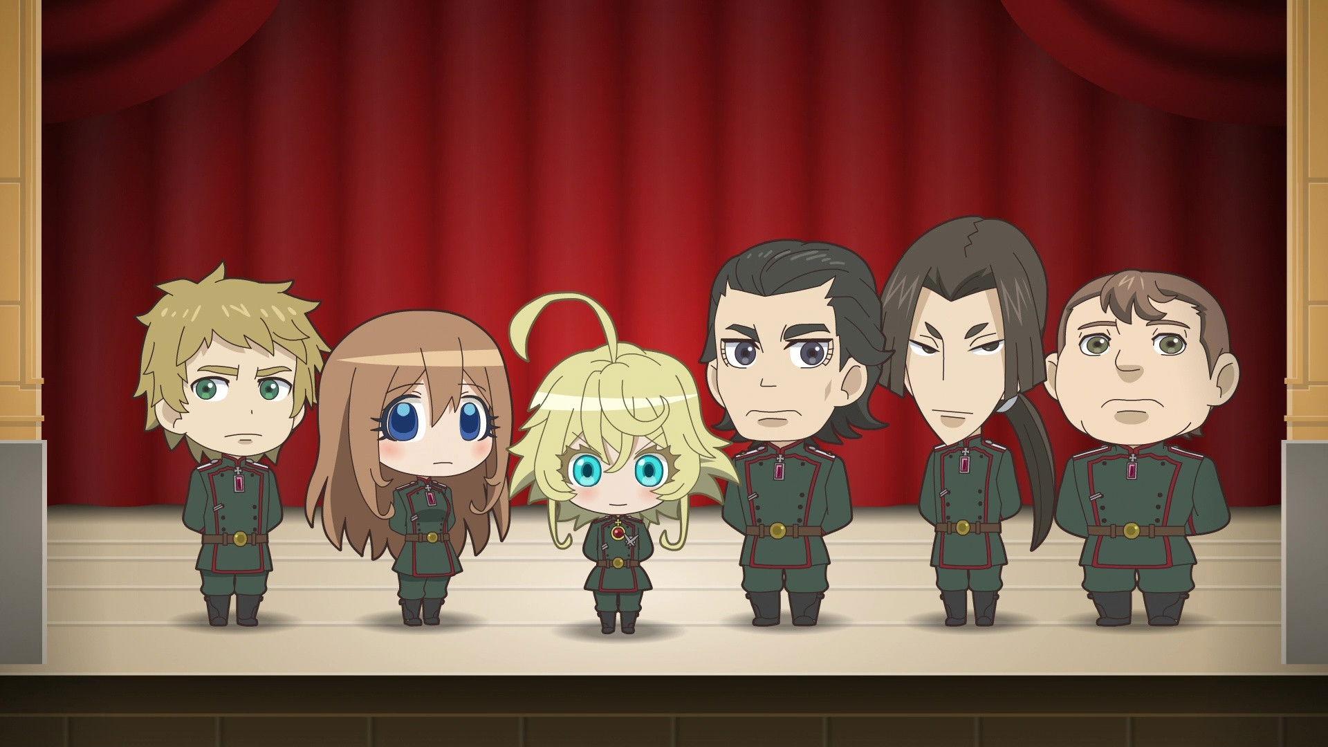Still from Saga of Tanya the Evil: The Movie - Theater Manners