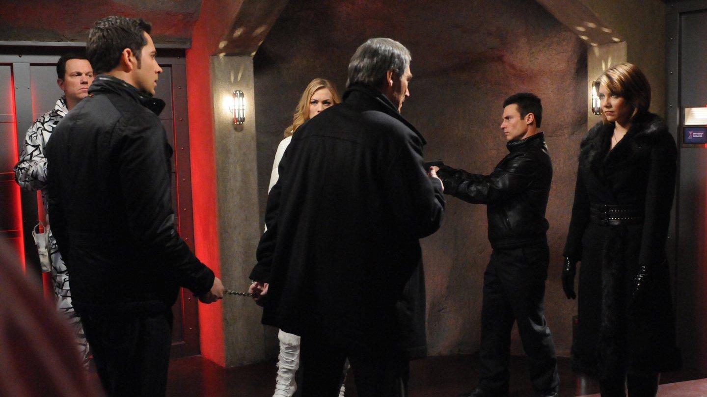 Still from Chuck Versus the Family Volkoff