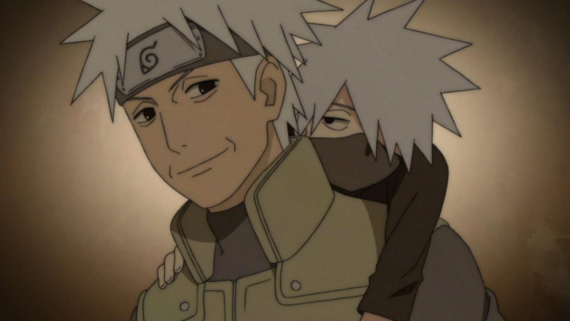 Still from Jiraiya and Kakashi