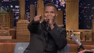 Still from Jamie Foxx, Alan Cumming, Alicia Keys & Kendrick Lamar