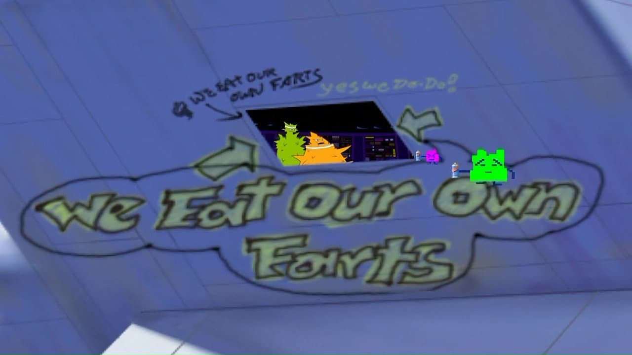 Still from Spacecataz