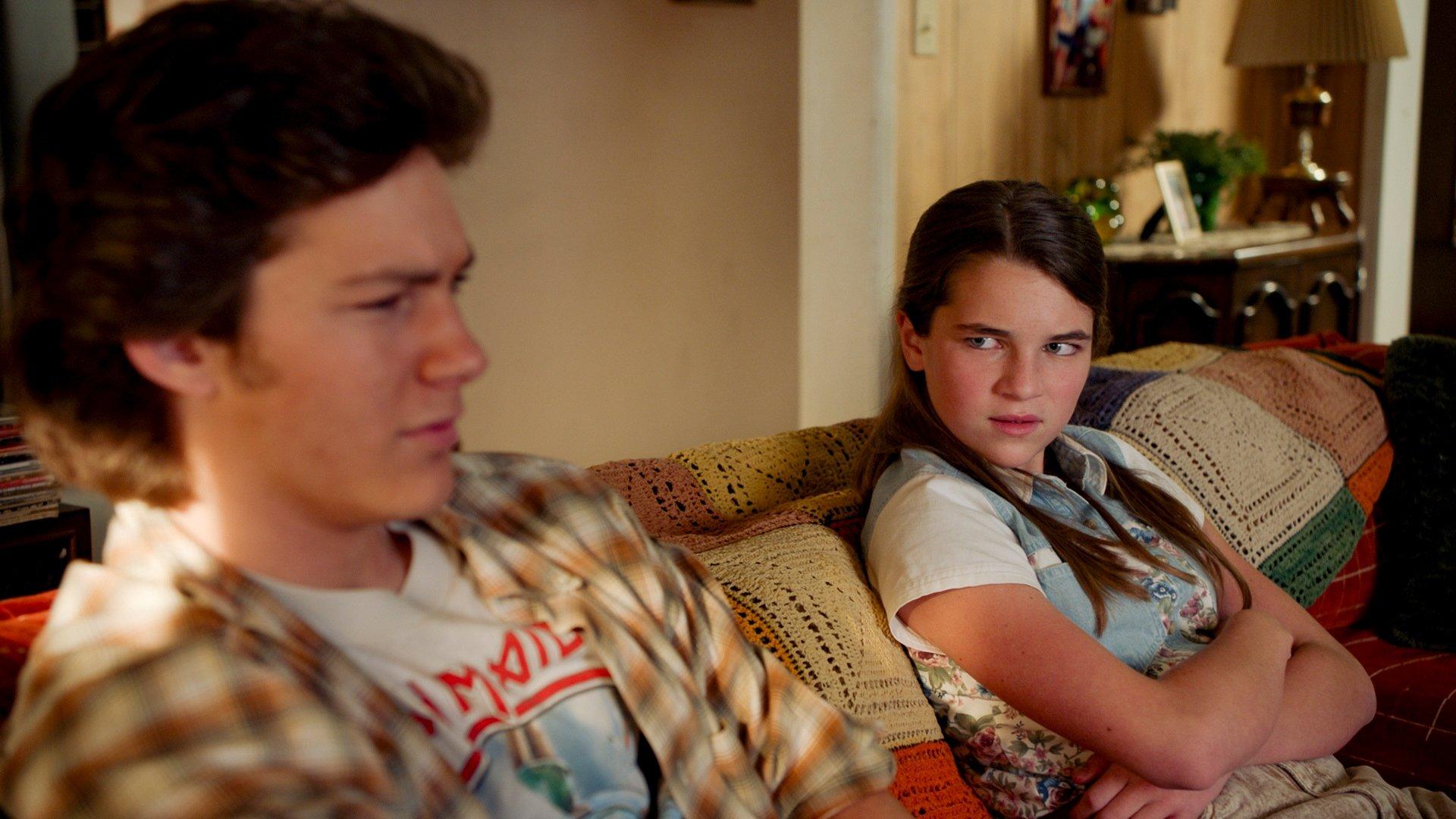 Still from A Pager, a Club and a Cranky Bag of Wrinkles