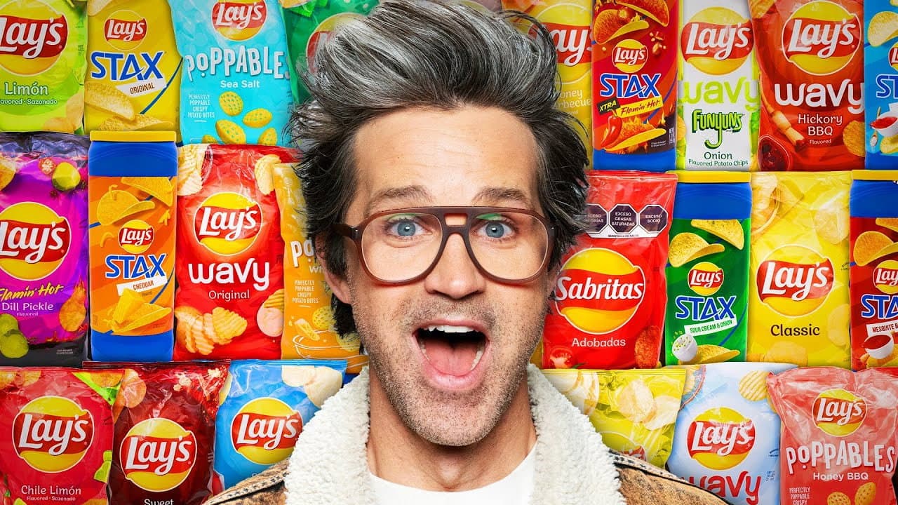 Still from We Tried EVERY Lay's Chip Flavor
