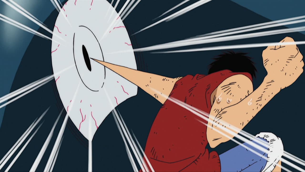 Still from A Promise Between Men! Luffy and the Whale Vow to Meet Again!