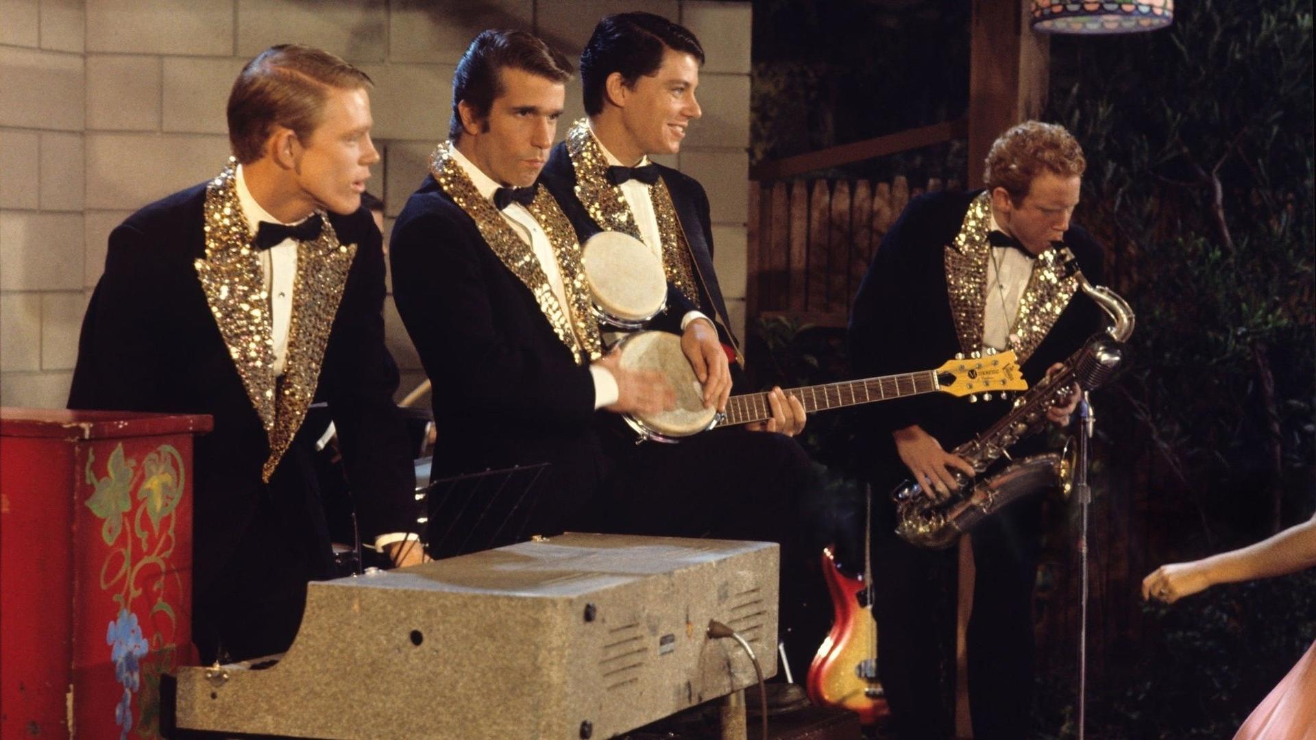 Still from Fonzie Joins the Band