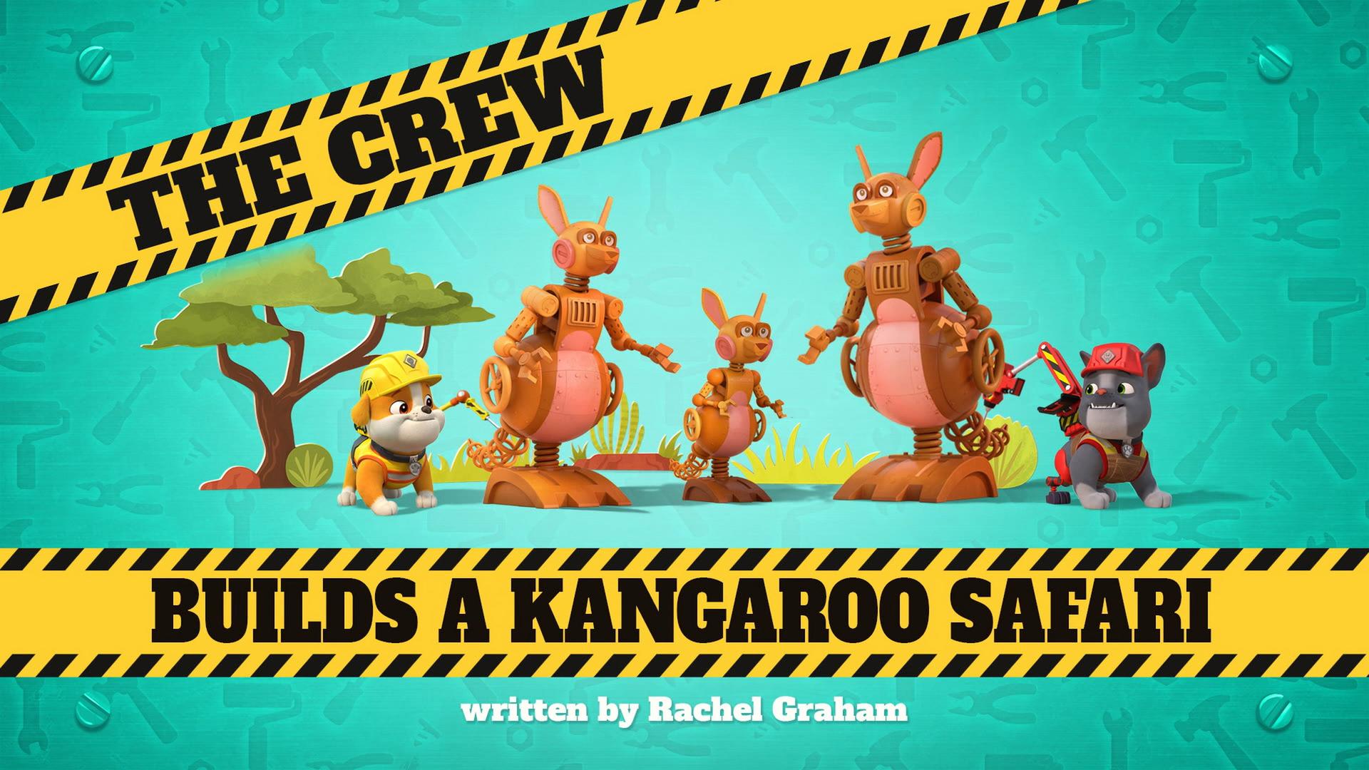 Still from The Crew Builds a Kangaroo Safari