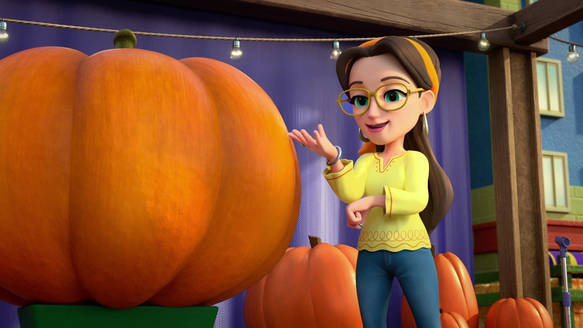 Still from A Pumpkin Problem