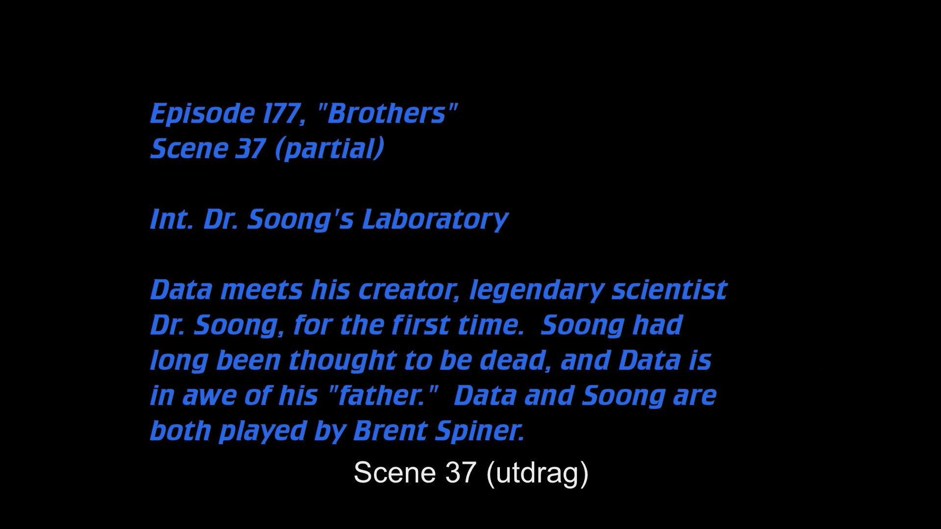 Still from Deleted Scenes: S04E03 – Brothers