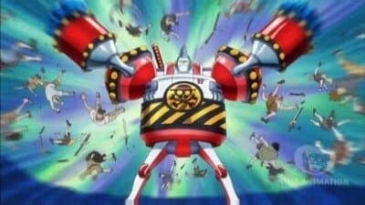 Still from Iron Pirates! General Franky Appears