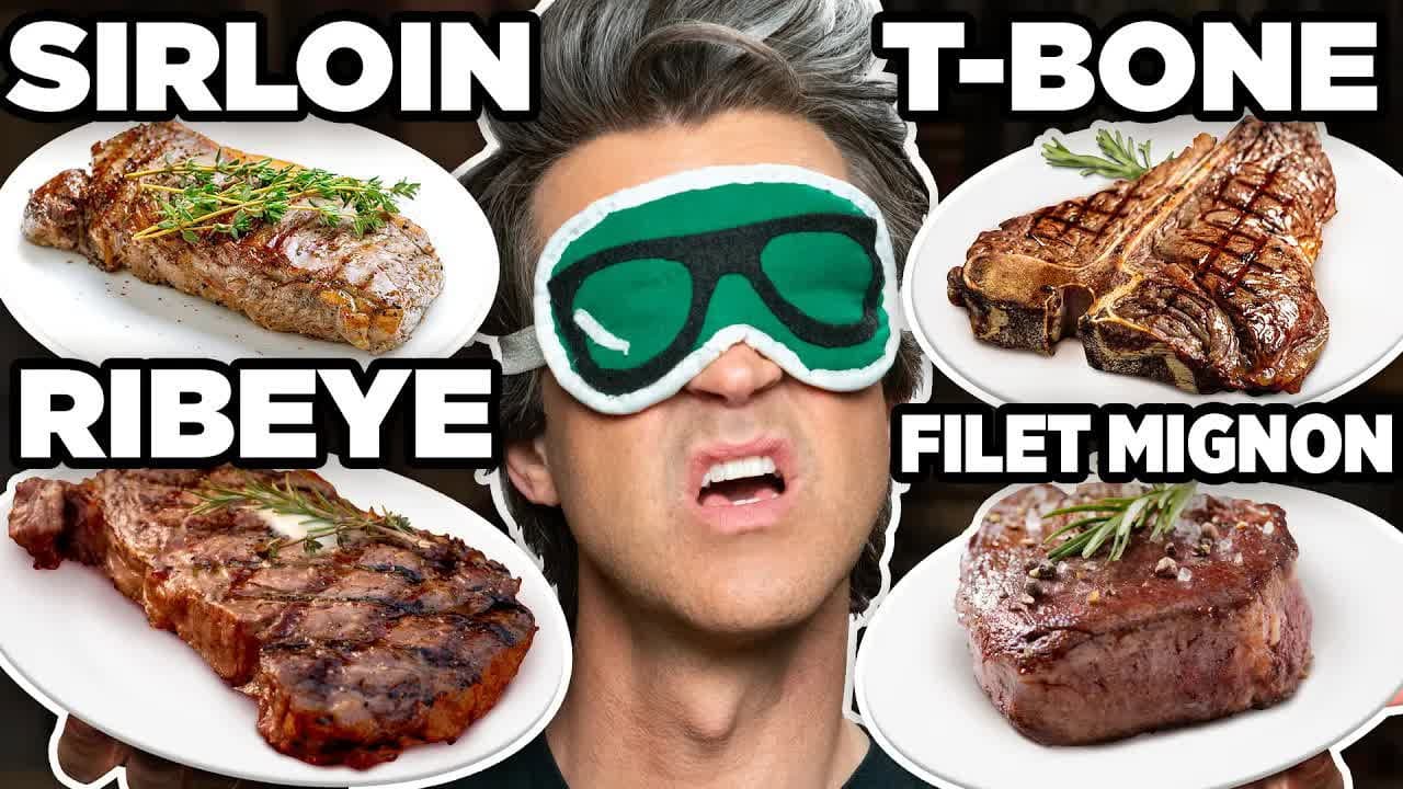 Still from Can We Guess The Steak Cut? (Blind Taste Test)