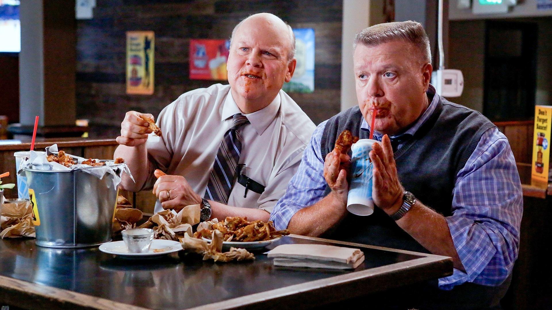 Still from Hitchcock & Scully