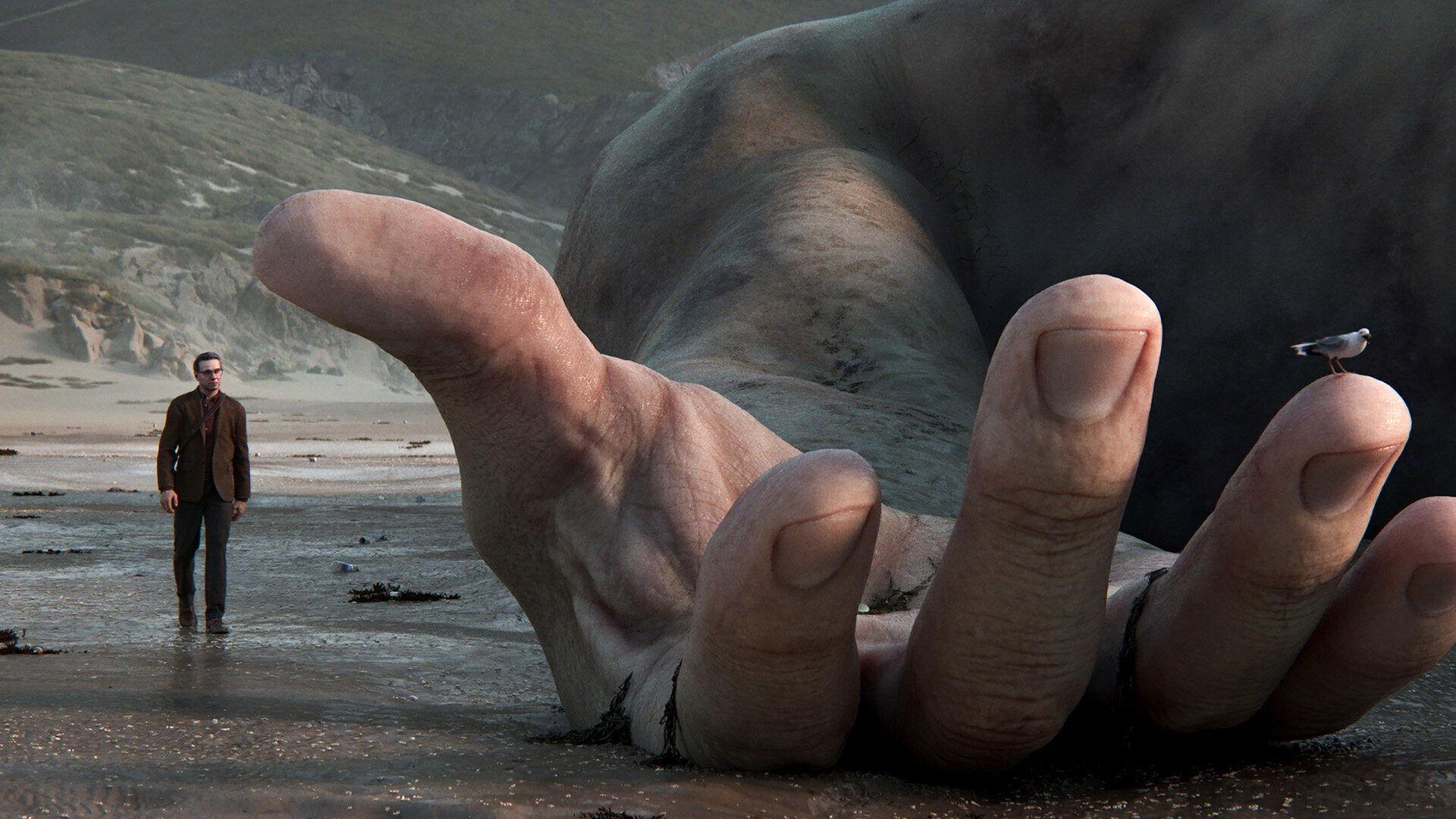 Still from The Drowned Giant