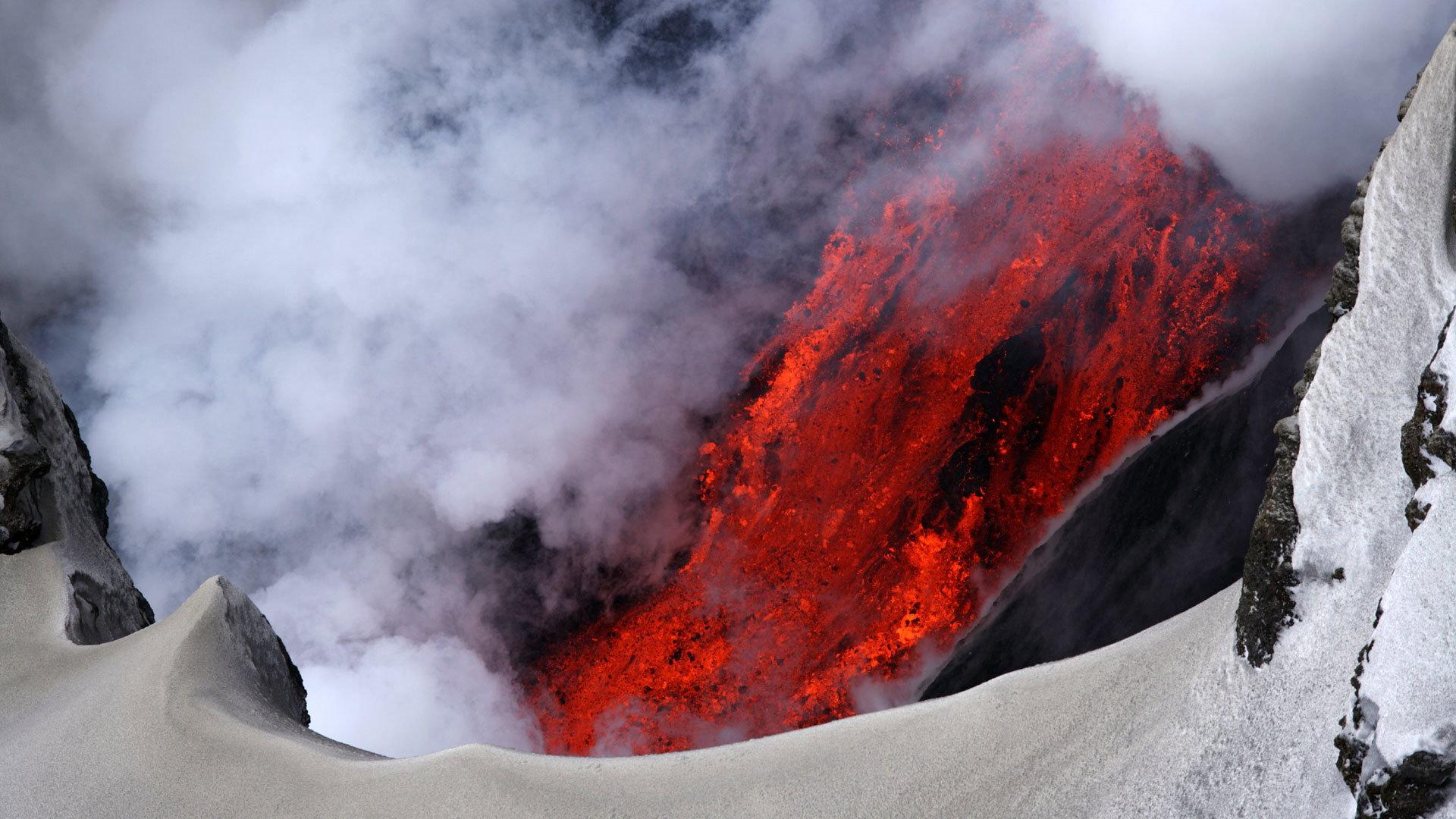 Still from Iceland: Fire and Ice
