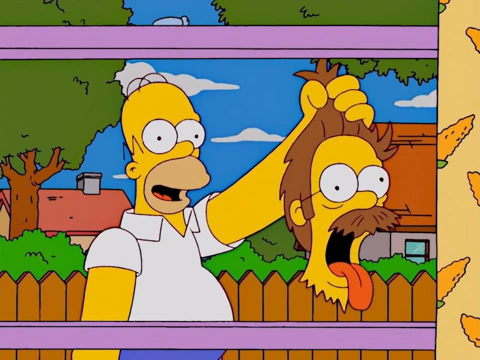 Still from Treehouse of Horror XIII