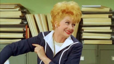 Still from Lucy and Art Linkletter