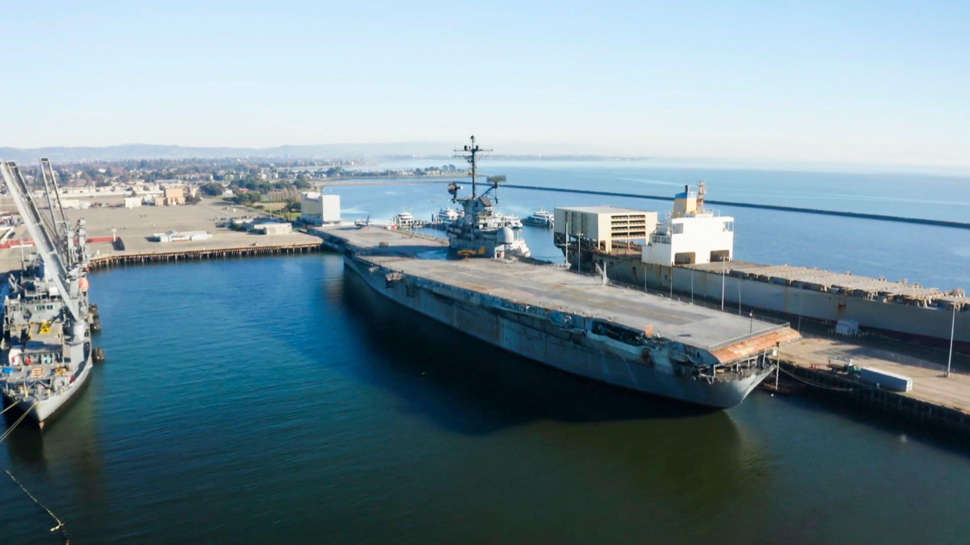 Still from Historic Remains of USS Hornet