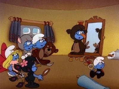 Still from A Float Full Of Smurfs