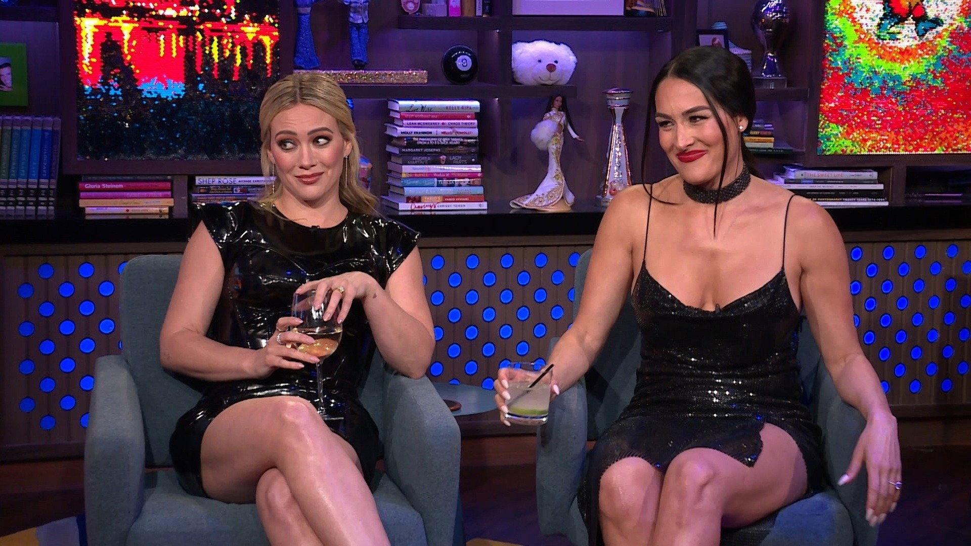 Still from Hilary Duff & Nikki Bella
