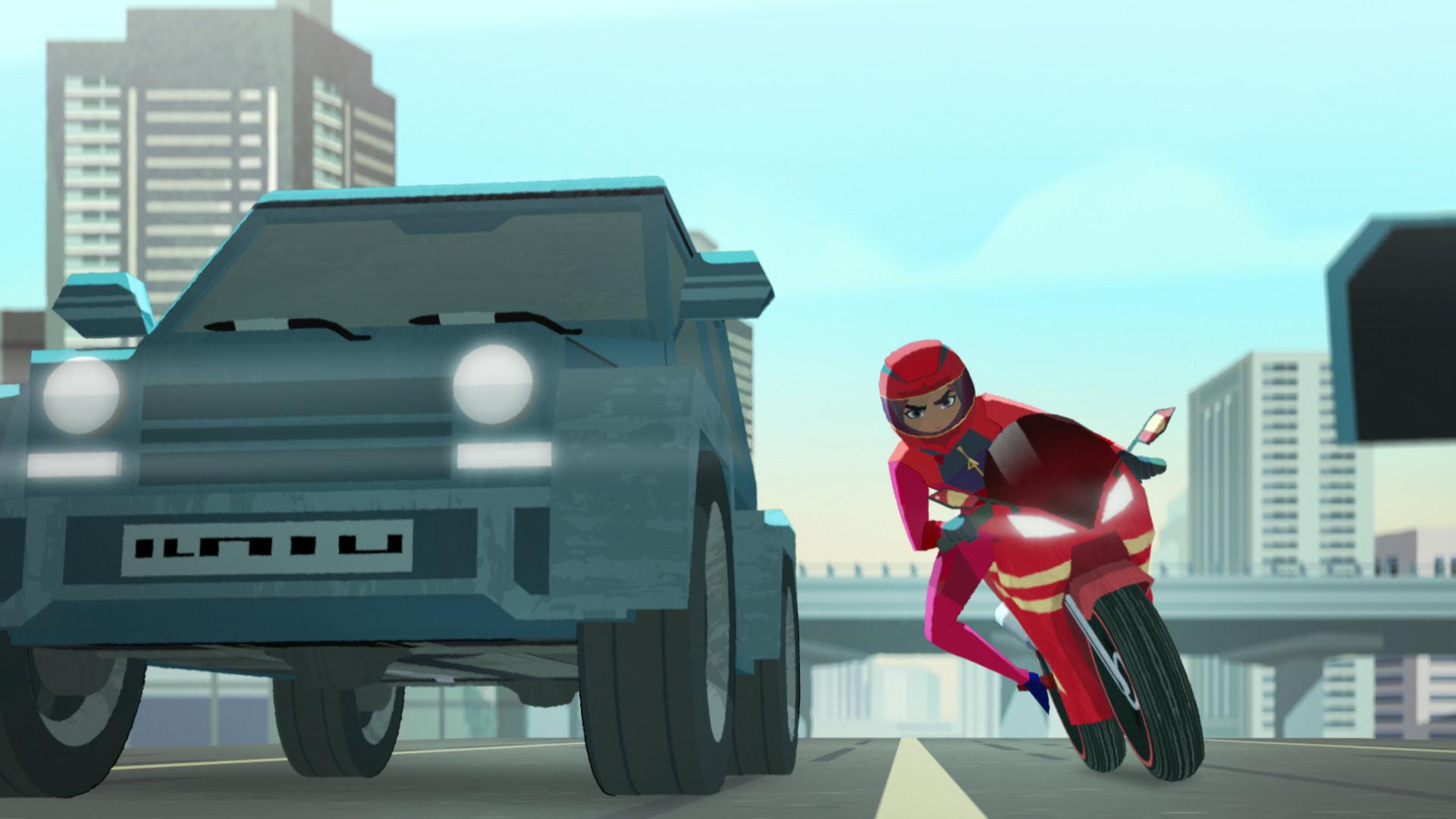 Still from The Need for Speed Caper