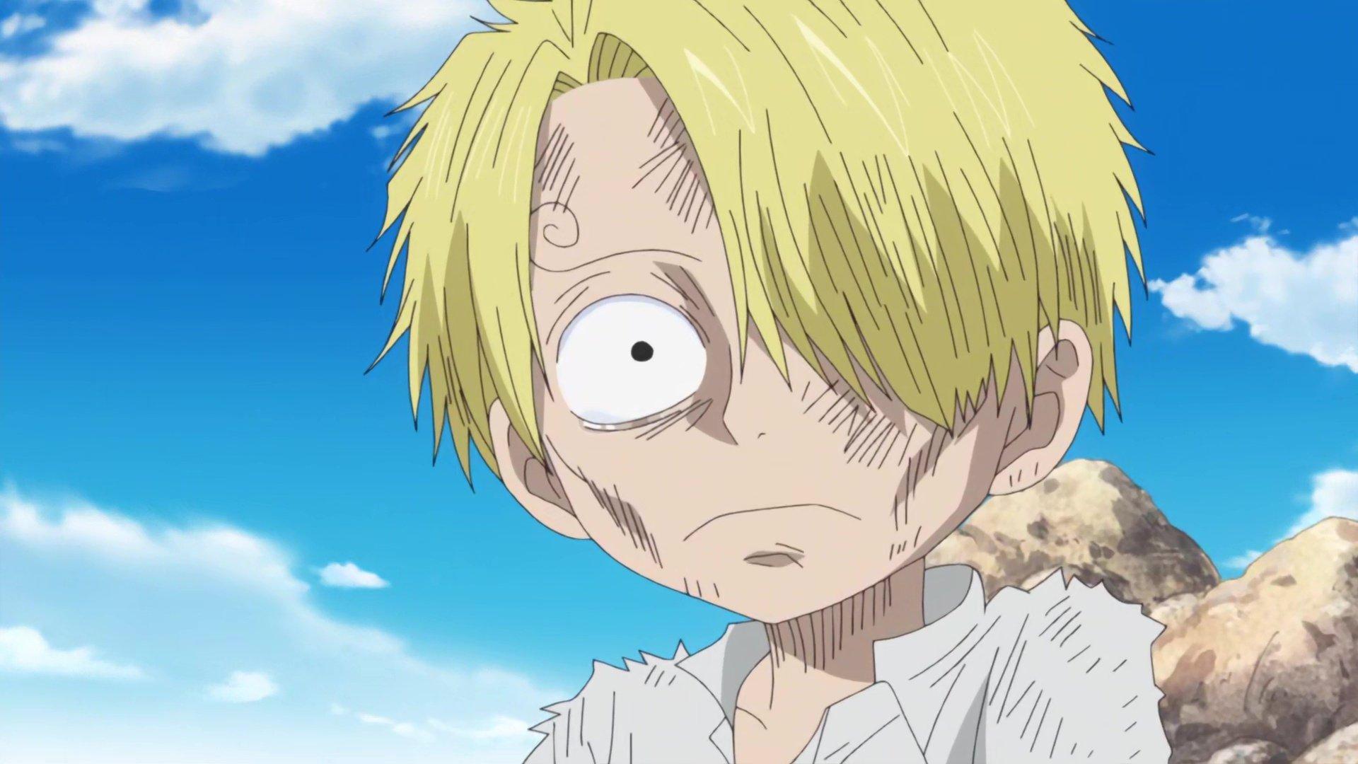 Still from The Benefactor's Life! Sanji and Owner Zeff!