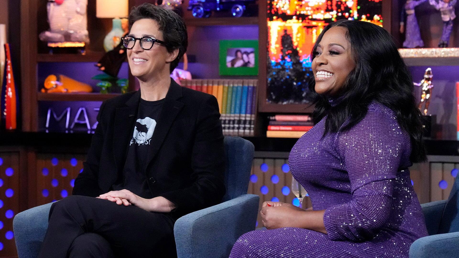 Still from Sherri Shepherd and Rachel Maddow