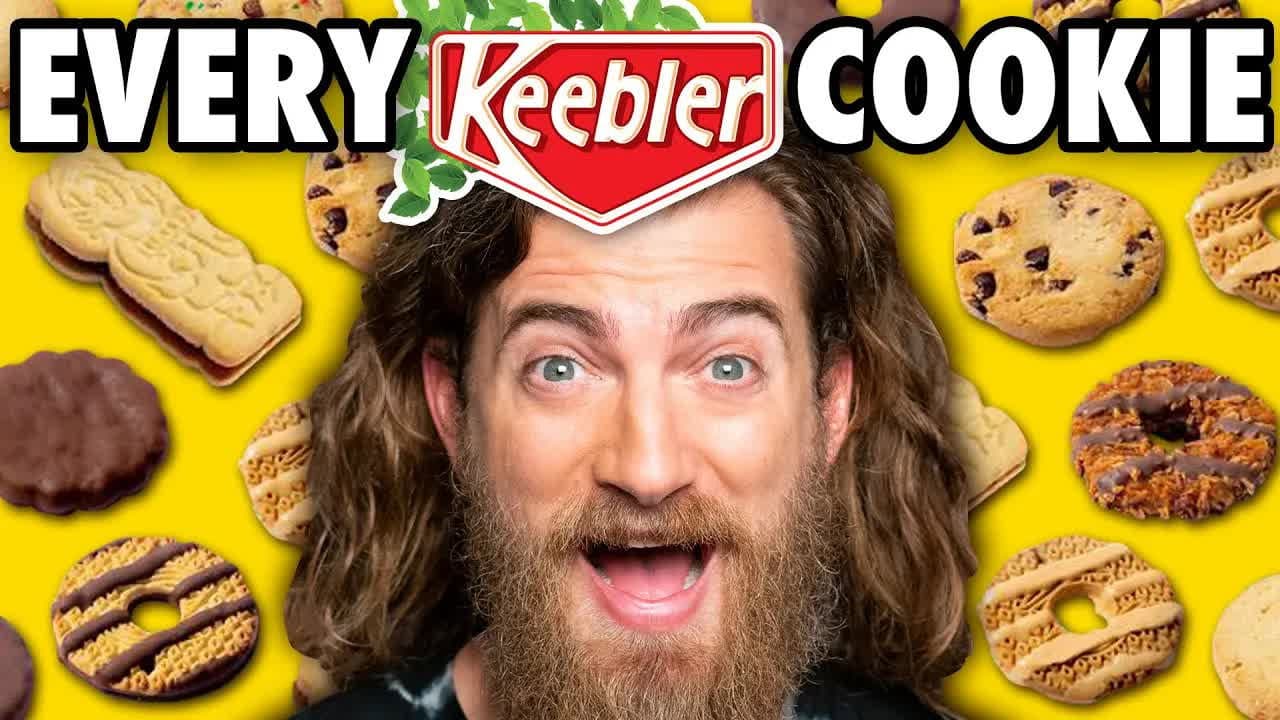 Still from We Ate All 33 Keebler Cookies At Once (Taste Test)