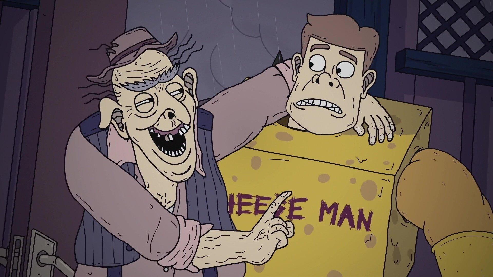 Still from The Cheeseman