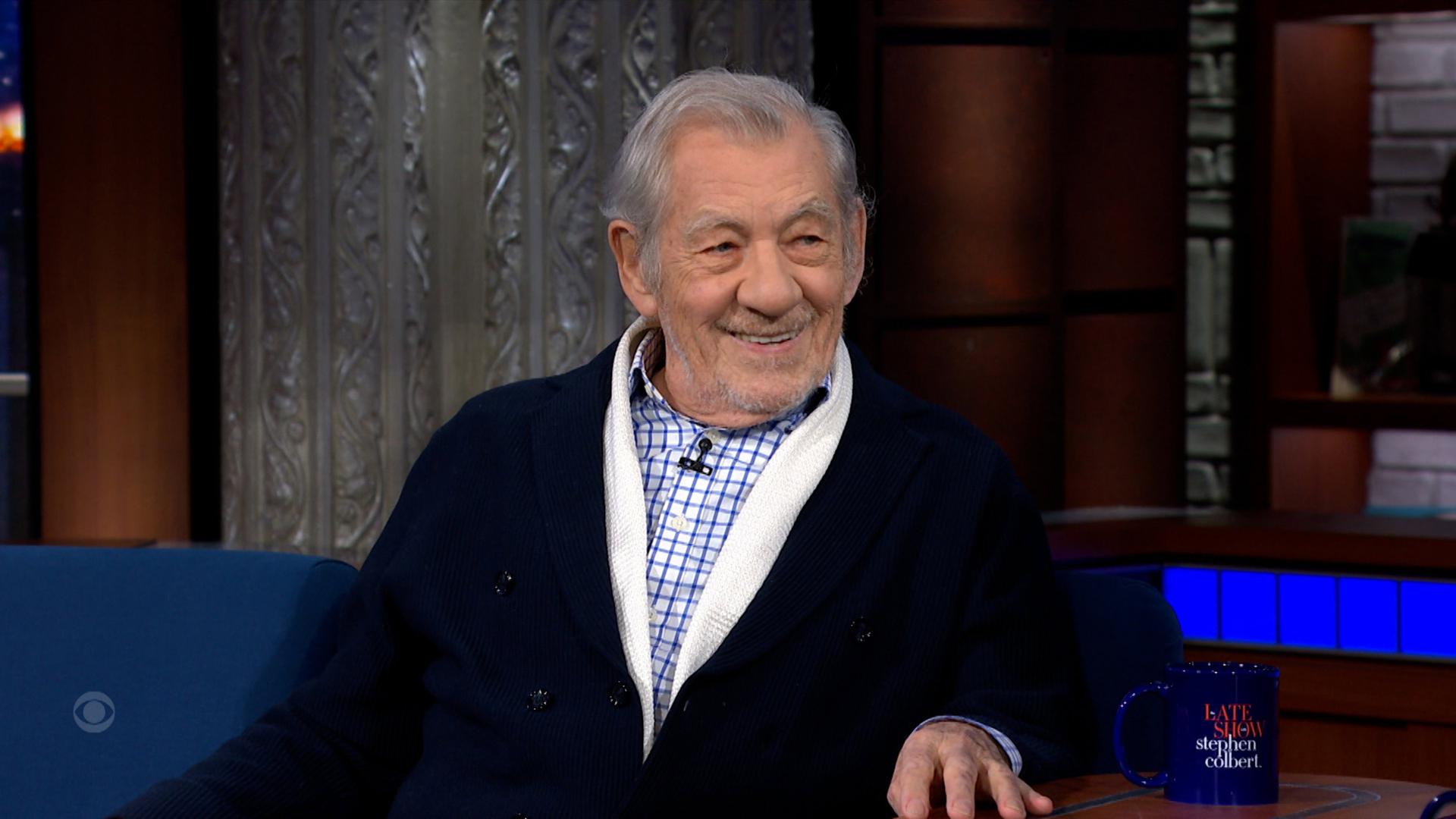 Still from Ian McKellen, I'm With Her, Laura Benanti