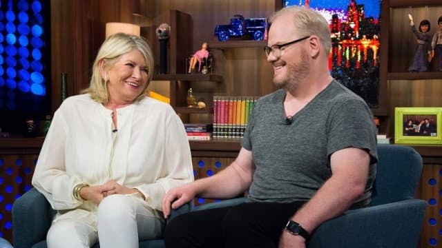Still from Martha Stewart & Jim Gaffigan