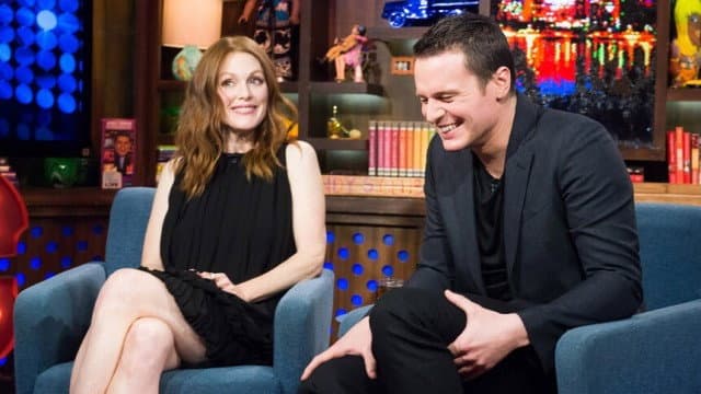 Still from Julianne Moore & Jonathan Groff