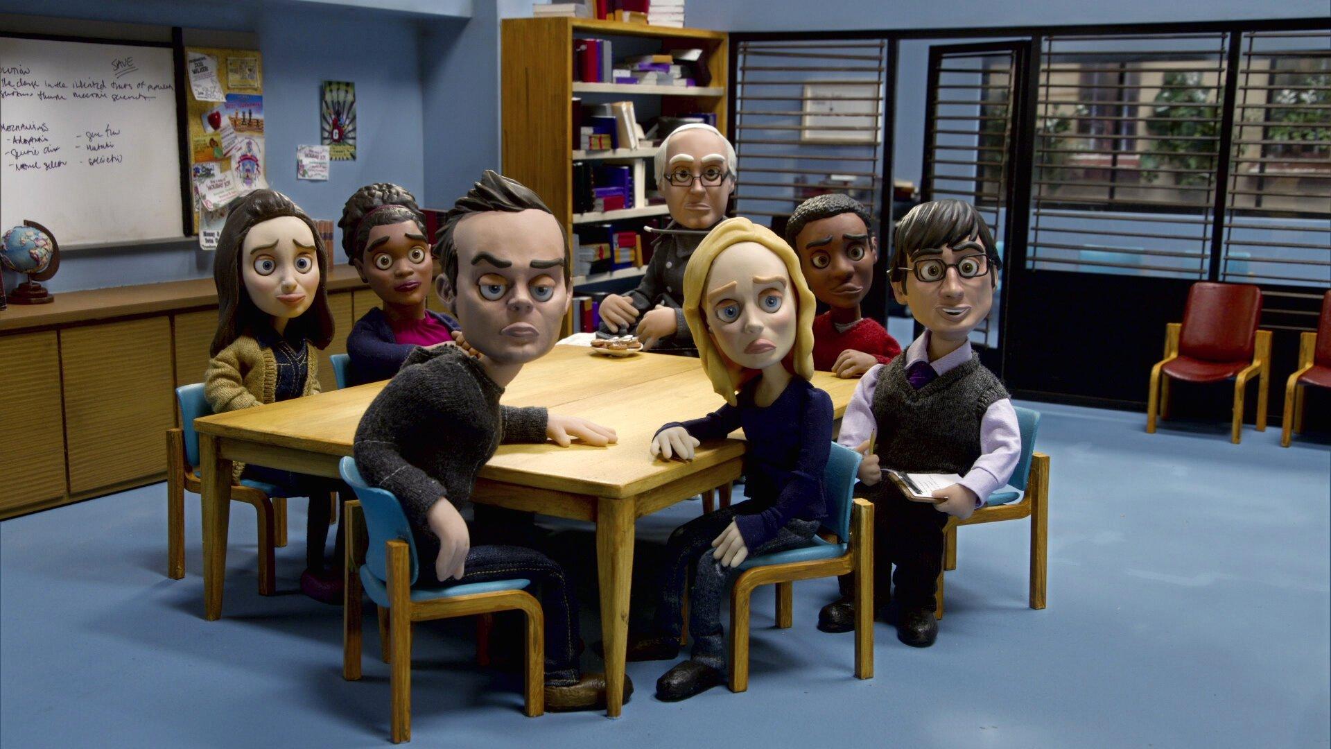 Still from Abed's Uncontrollable Christmas