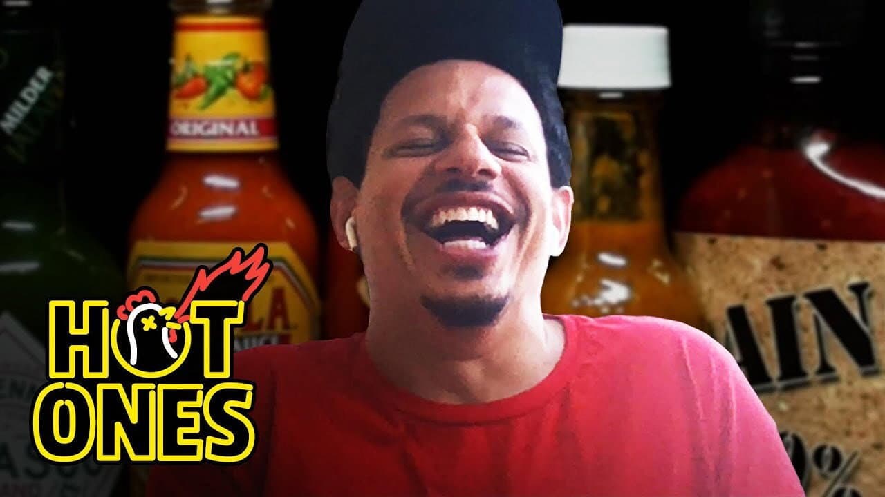 Still from Eric André Enters a Fugue State While Eating Spicy Wings